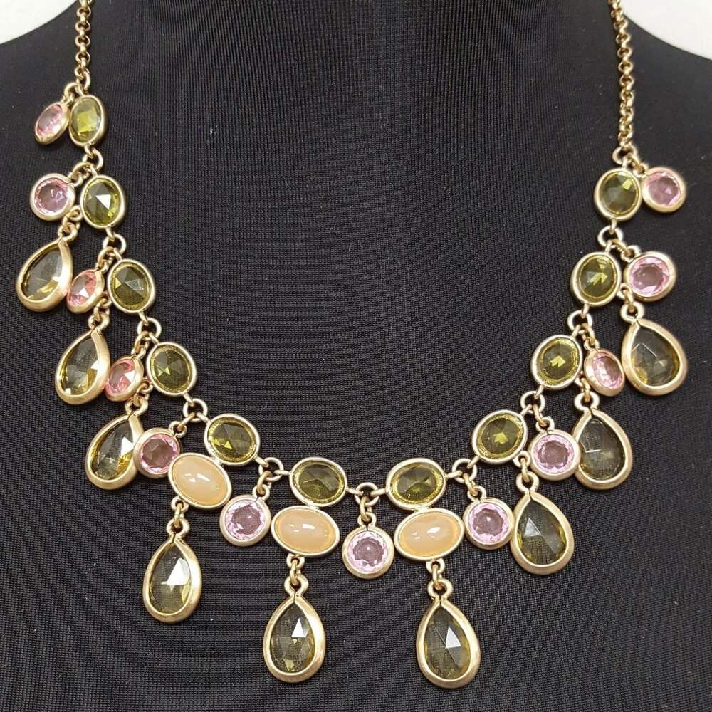 Talbot's Gold Tone Tear Drop Necklace
